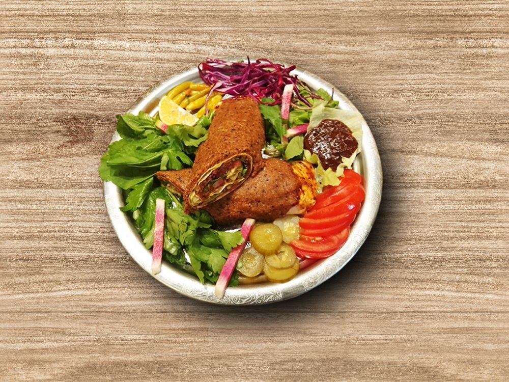 Yağlı Dürüm Çiğ Köfte