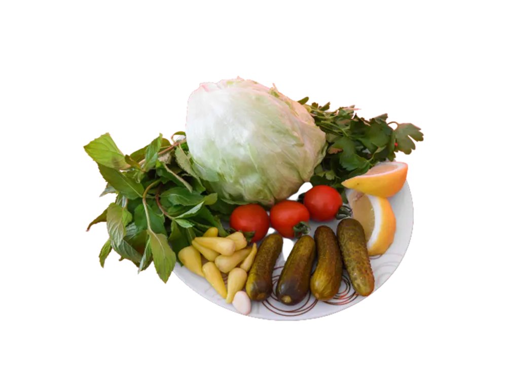 Yeşillik Tabağı (Büyük)